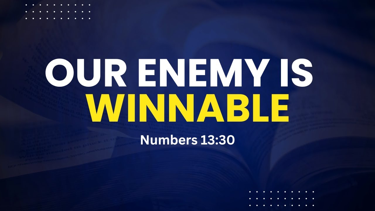 Our Enemy is Winnable | 8 O'clock Teens Sunday Service
