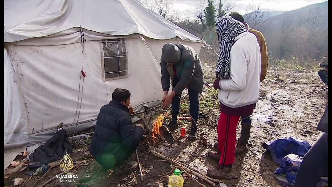 Čeka se izmještanje migranata iz neuvjetnog kampa Vučjak