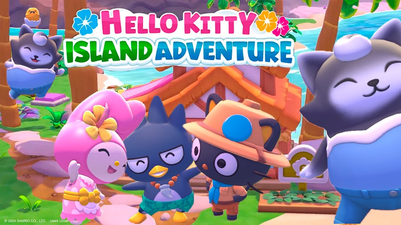 HELLO KITTY - Entregando Presente Para os Nossos Amigos - HELLO KITTY ISLAND ADVENTURE