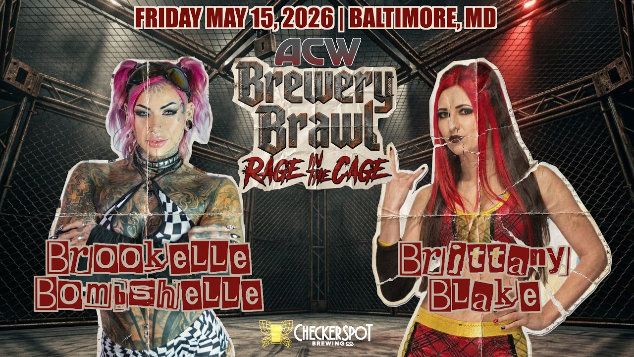 Брукелл Бомбшелл против Бриттани Блейк - #ACW Brewery Brawl, Ярость в клетке