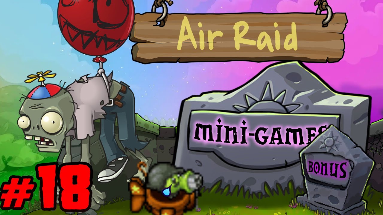 Plants vs. Zombies Replanted: Bonus Level: Air Raid (?)