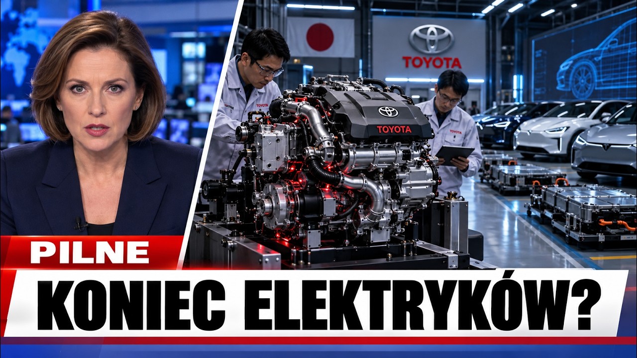 Toyota Rzuca BOMBĘ &mdash; Nowy Silnik Może Zniszczyć Cały Rynek Aut Elektrycznych
