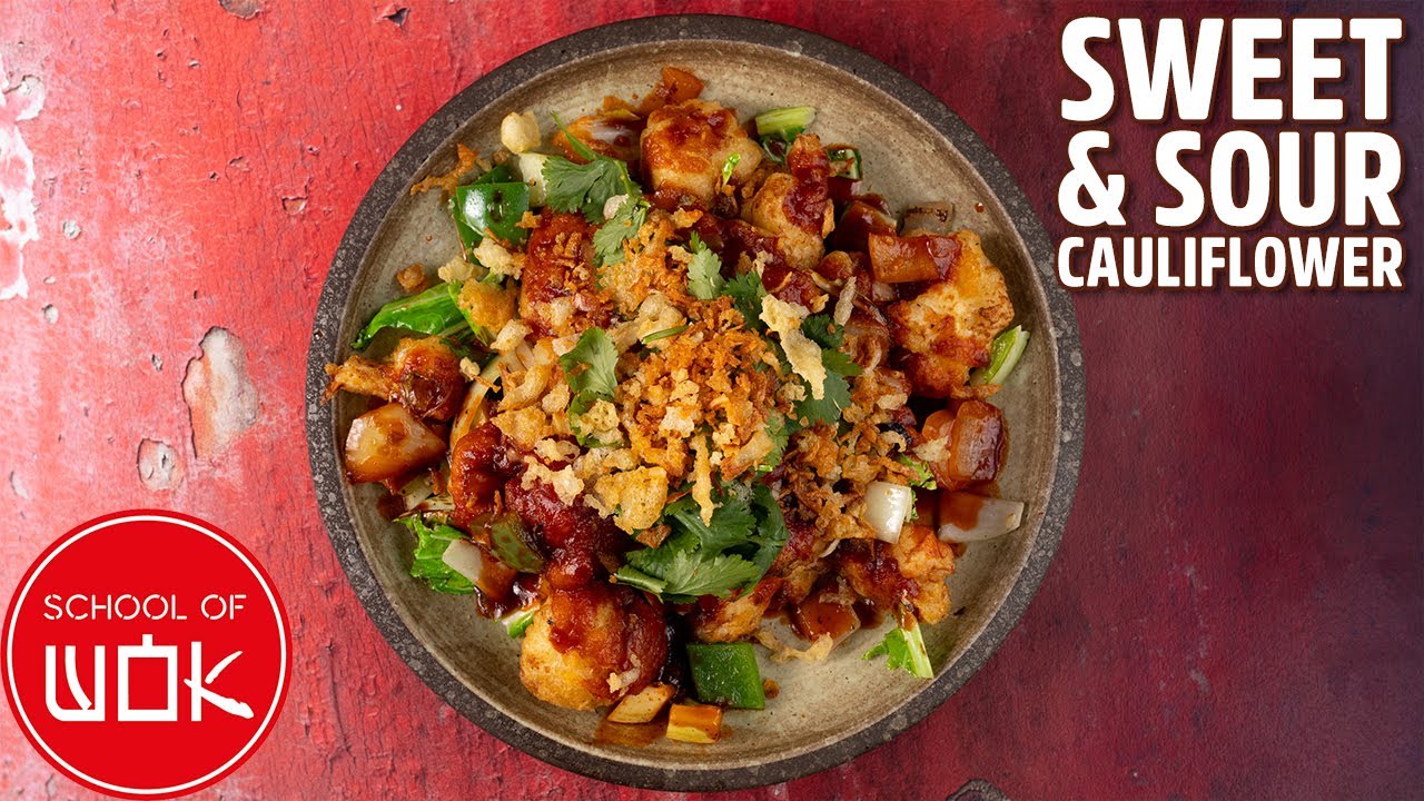 Delicious Sweet & Sour Cauliflower Recipe!