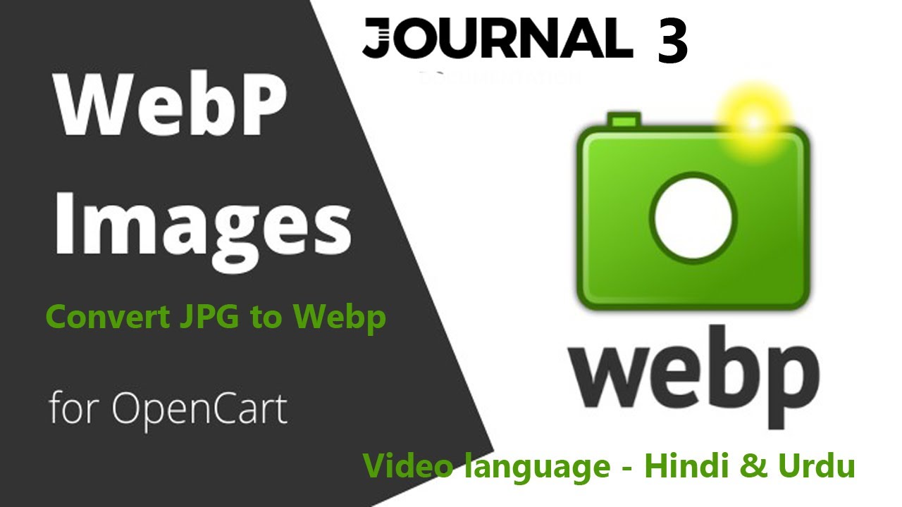 How to convert OpenCart 3 website Images format from JPG to Webp | increase your website Speed