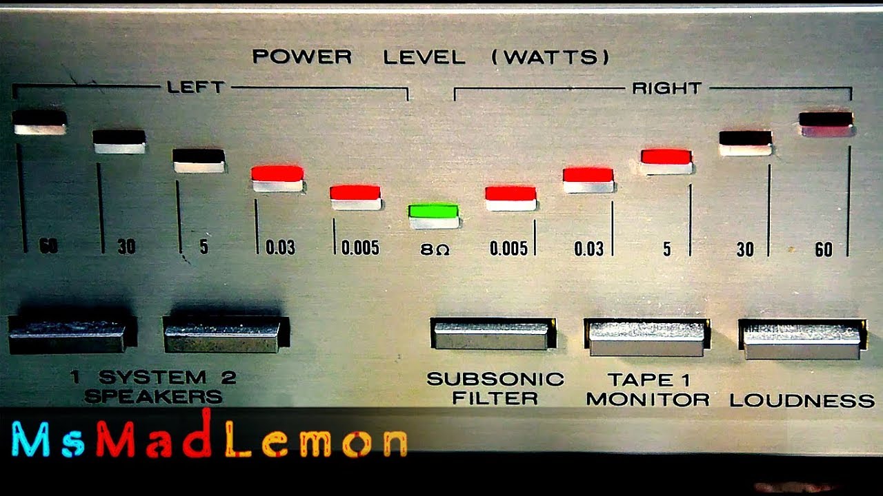 Marantz PM 350 Vintage Amplifier Maintenance - Idling current adjustment