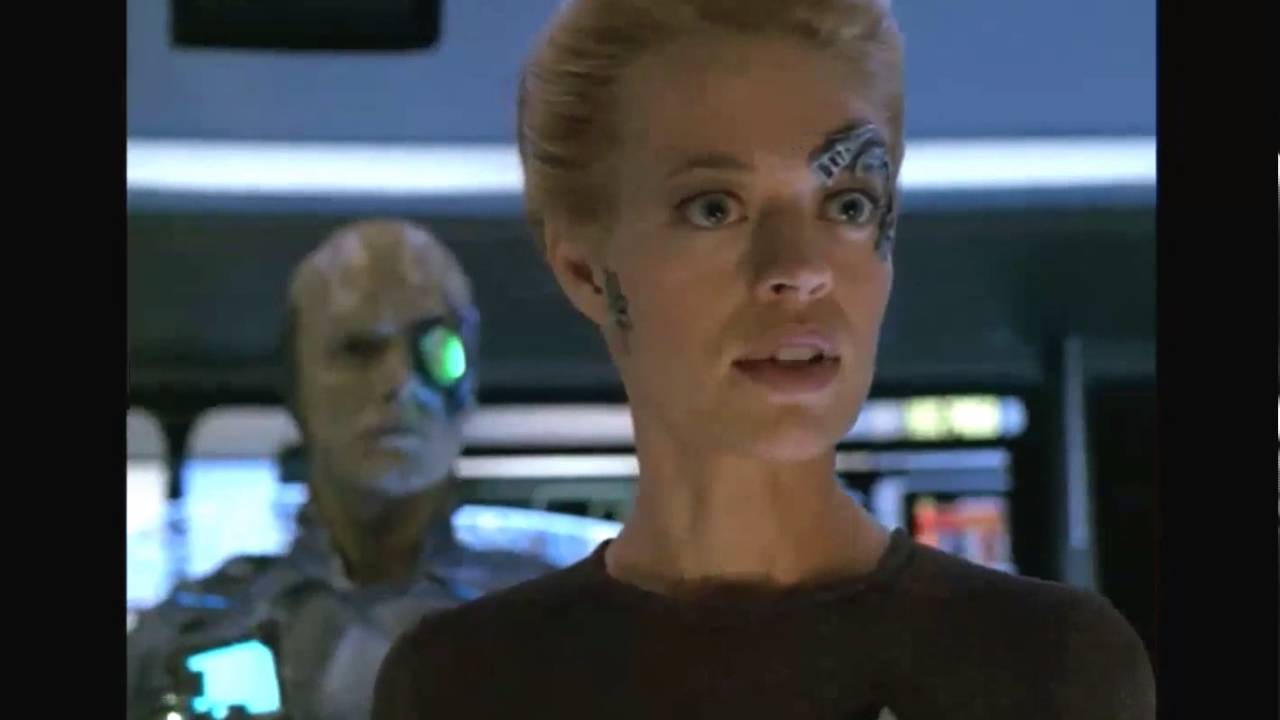 Borg Drone One enhances systems on Voyager