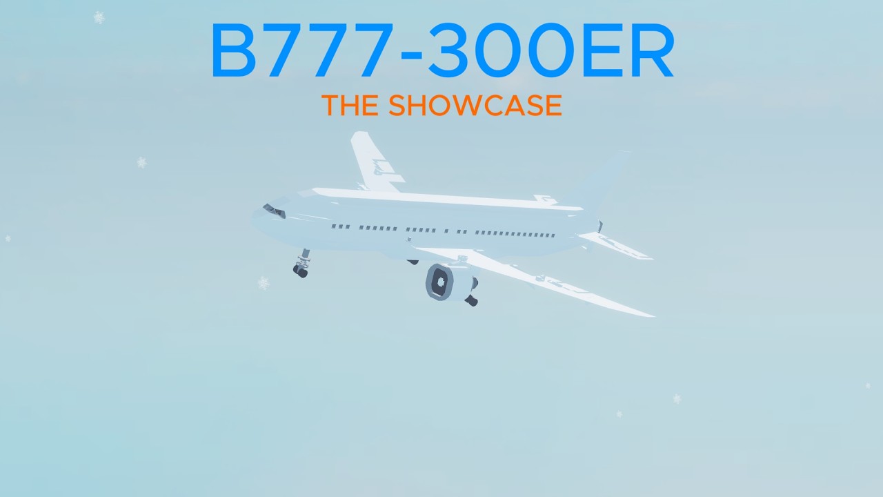 777-300ER Showcase | Roblox | Plane Crazy