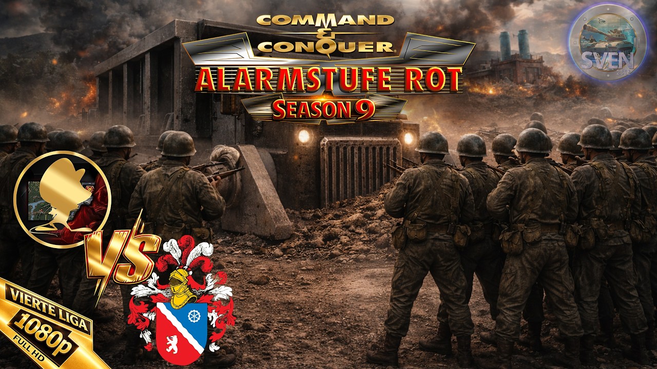 RAFFINIERTE BLOCKADE  | CnC Red Alert eSports League 2026 |  Jessi95 vs. Wagerland