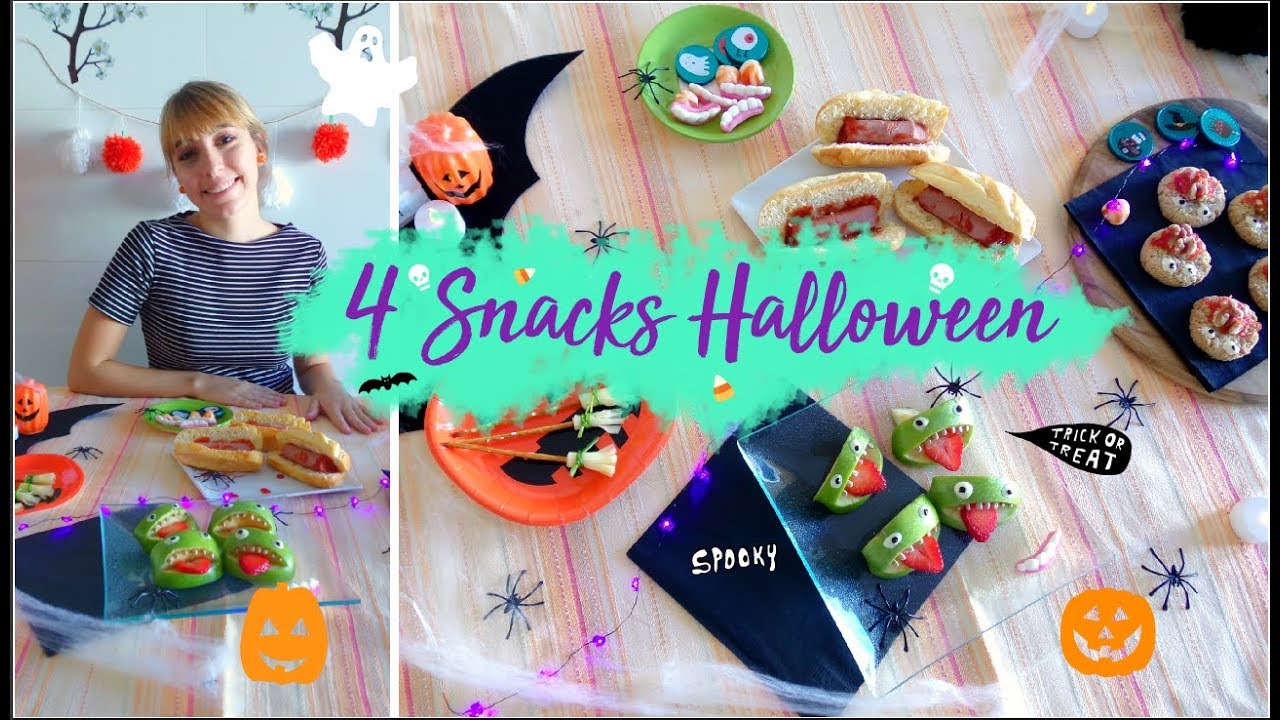 4 HALLOWEEN SNACKS LAST-MINUTE | ARTIMESOPHIA