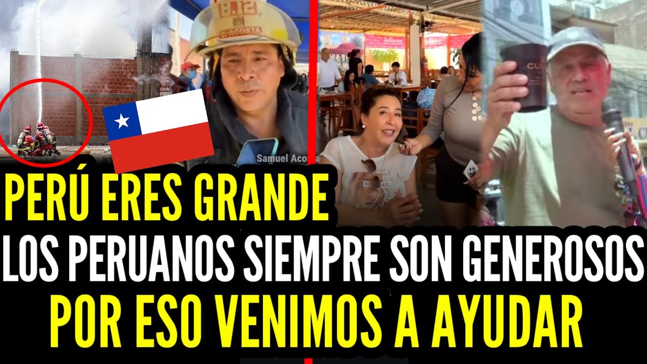 PERÚ No lo OLVIDARÁ!!🥺 LO que Acaba de Hacer CHILE NUNCA lo VIMOS con Otro PAIS 