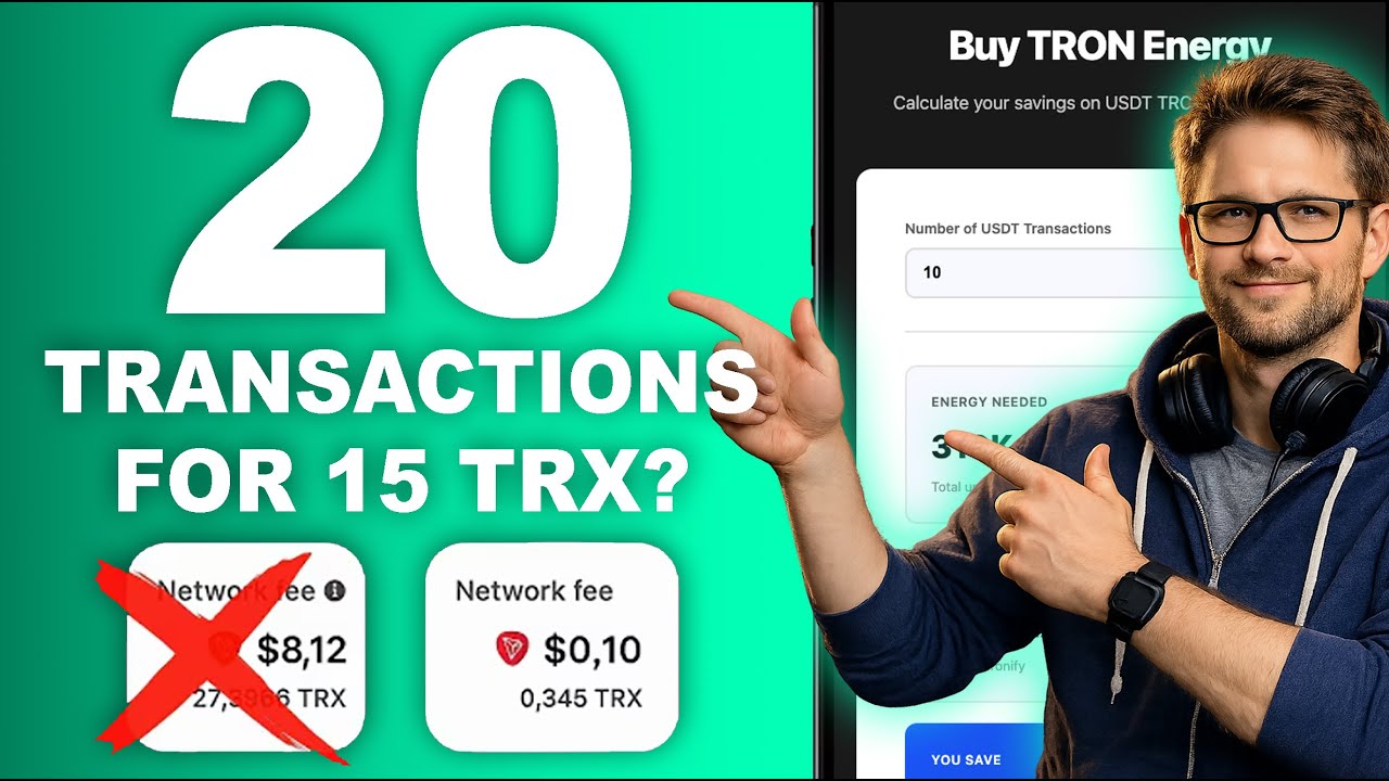 Rent / Buy TRON Energy | How Send USDT Without TRX !