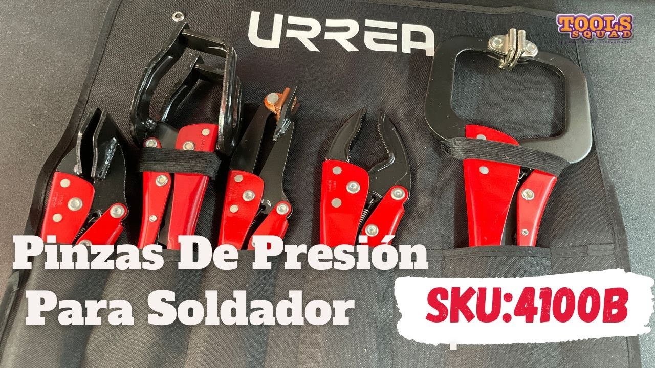 Pinzas de Presión para soldador 4100B URREA