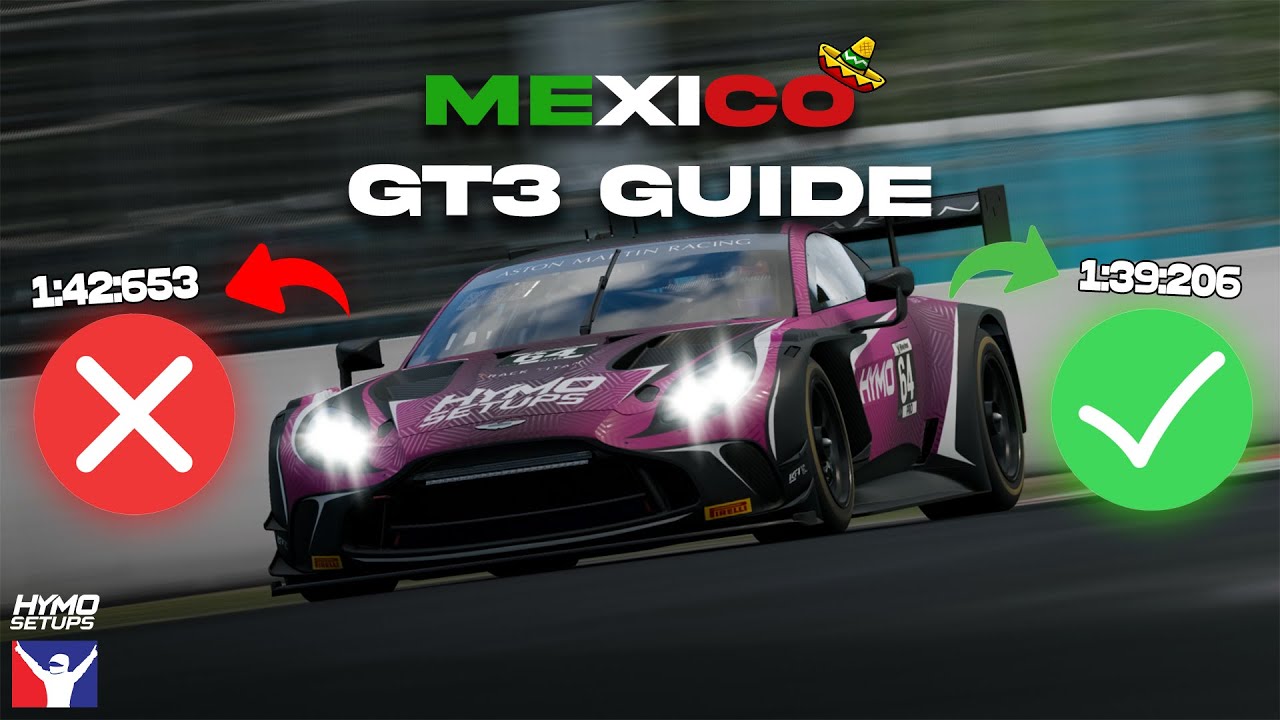 HOW TO DO AUTÓDROMO HERMANOS RODRÍGUEZ IN iRacing | GT3 Track Guide & Tips