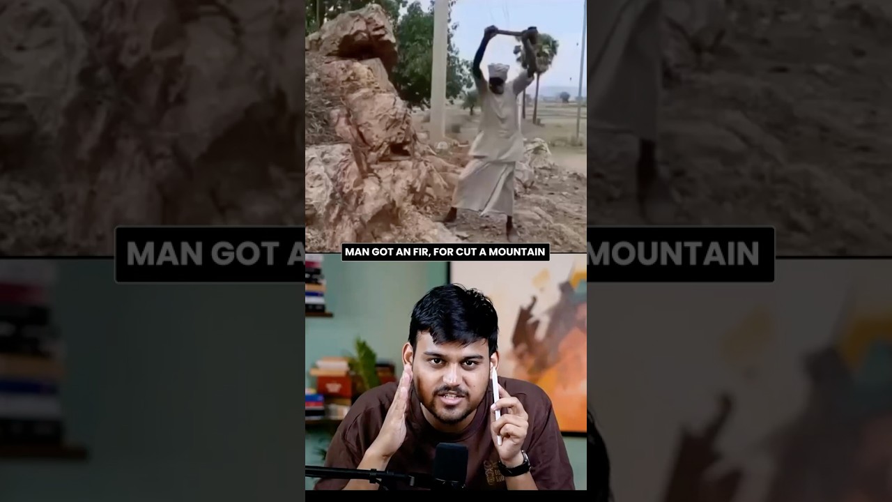 30 Years Cutting a Mountain Alone... Then the Government Filed an FIR!