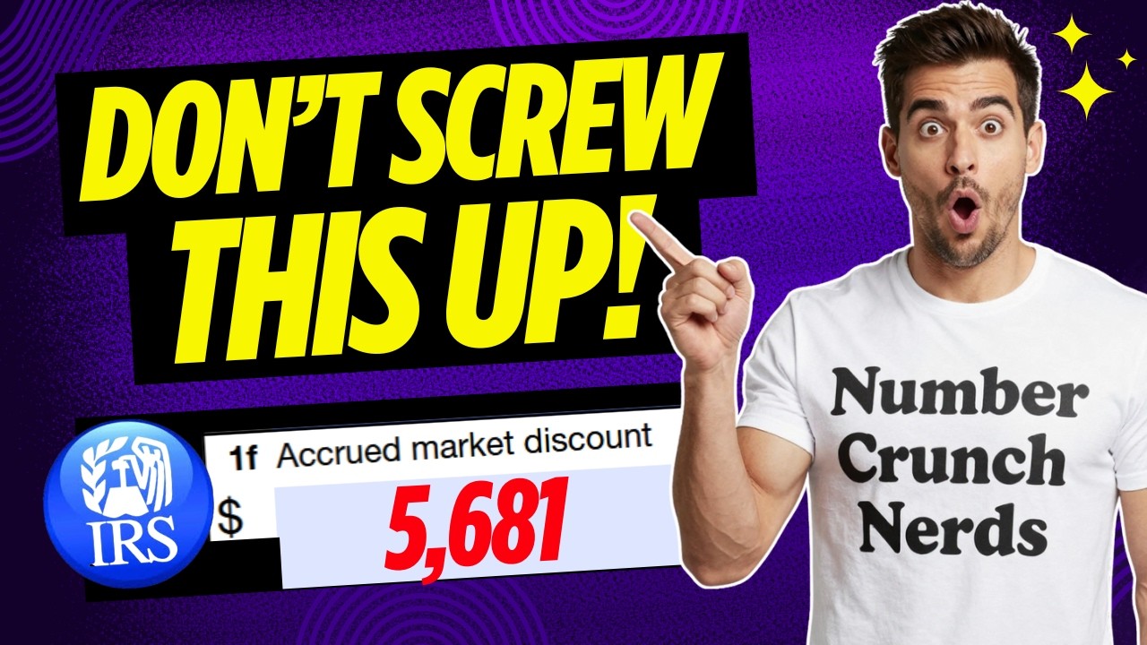 How Does Accrued Market Discount & Wash Sale Affect Taxes???