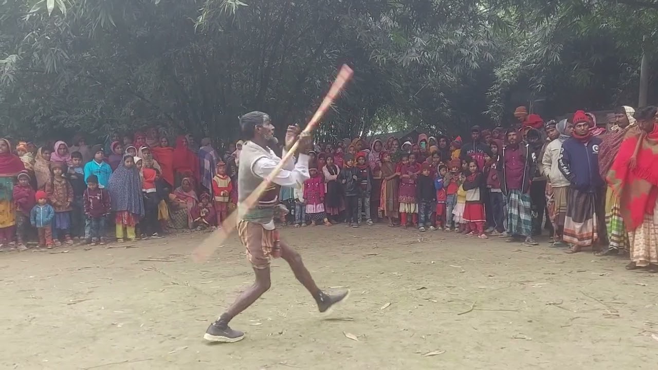 লাটি গুরানো ভাইরাল চাচা।দারুন 