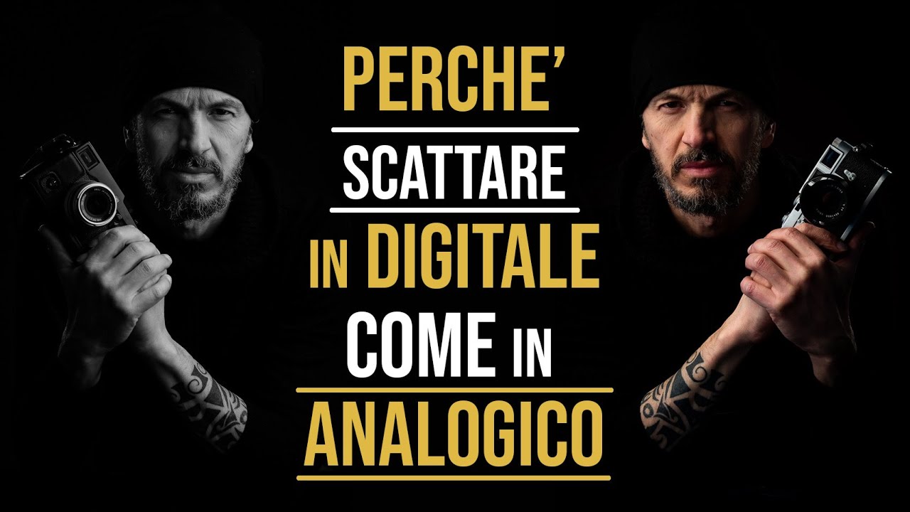 Fotografare in digitale come in analogico
