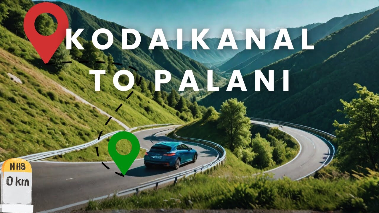 EXPLORE Palani Ghat's CRAZY Hairpin Bends from Kodaikanal! | Scenic Road trip