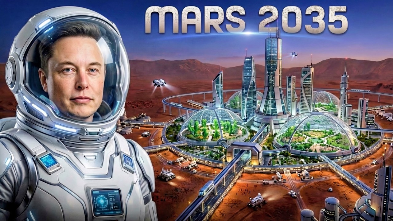 How Elon Musk will Build a City on Mars 🚀: Inside SpaceX's Ultimate Survival Plan (Concept)
