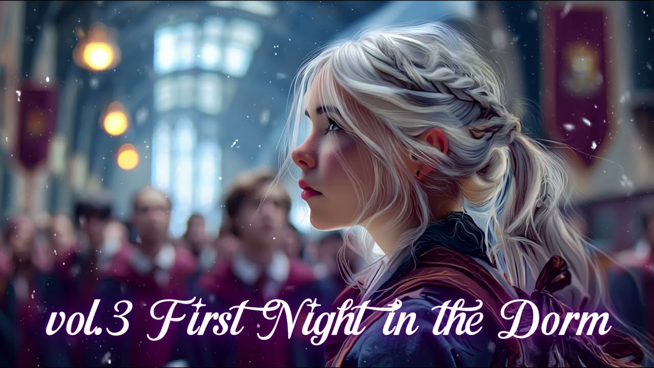 1First Night in the Dorm/ Magic School Ambience for Dreaming/for studying