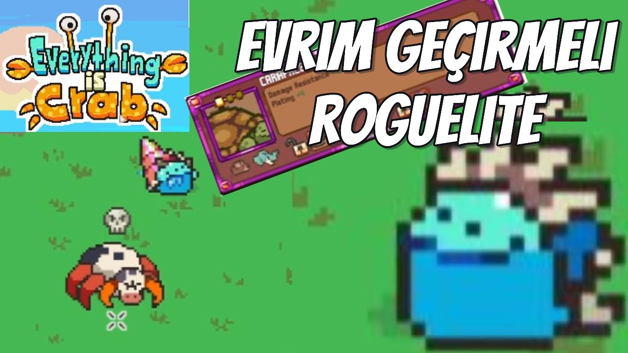 BU OYUNU OYNAMALISIN! Spore Benzeri Evrim Geçirme Oyunu | EVERYTHING IS CRAB