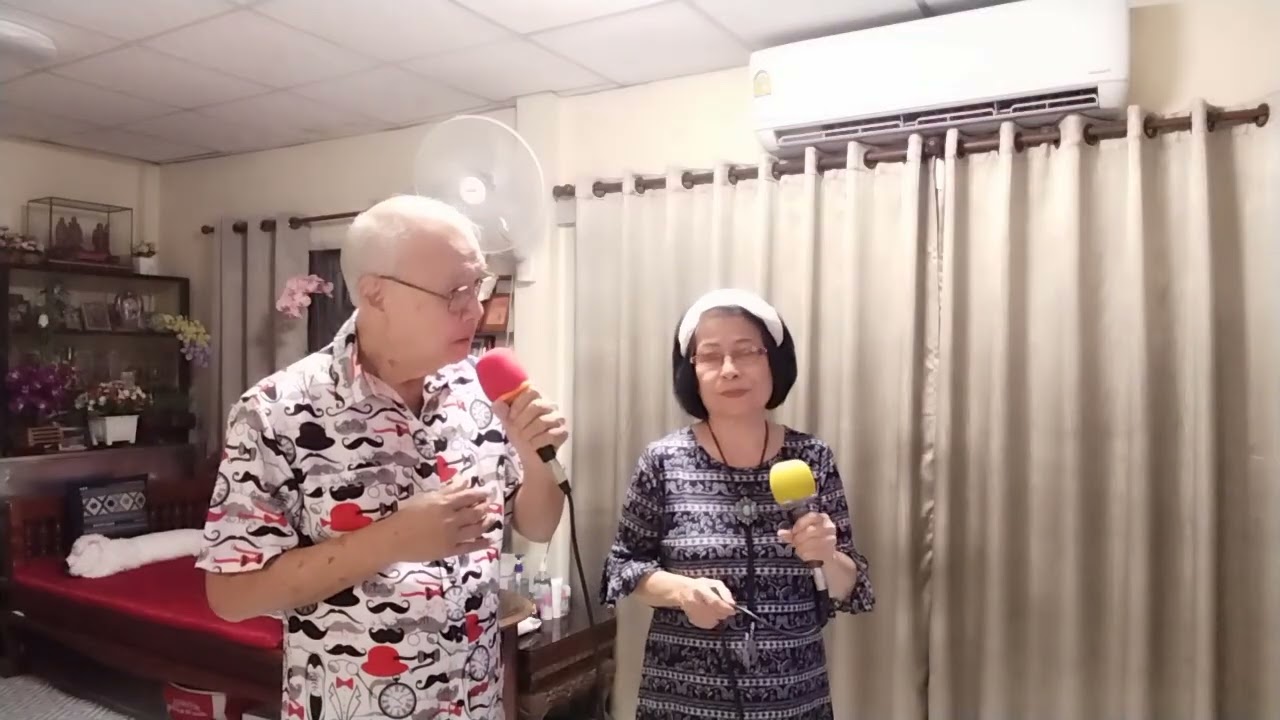 เสี่ยงเทียนเสี่ยงรัก(คู่) ชาญ/มยุรี สุขสังข์ ขับร้องเพื่ออนุรักษ์เพลงเก่า คำร้อง/ทำนอง:สง่า อารัมภีร