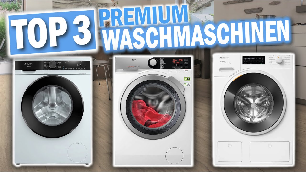 Beste 9K PREMIUM WASCHMASCHINEN 2026 ! | Siemens, AEG, Miele