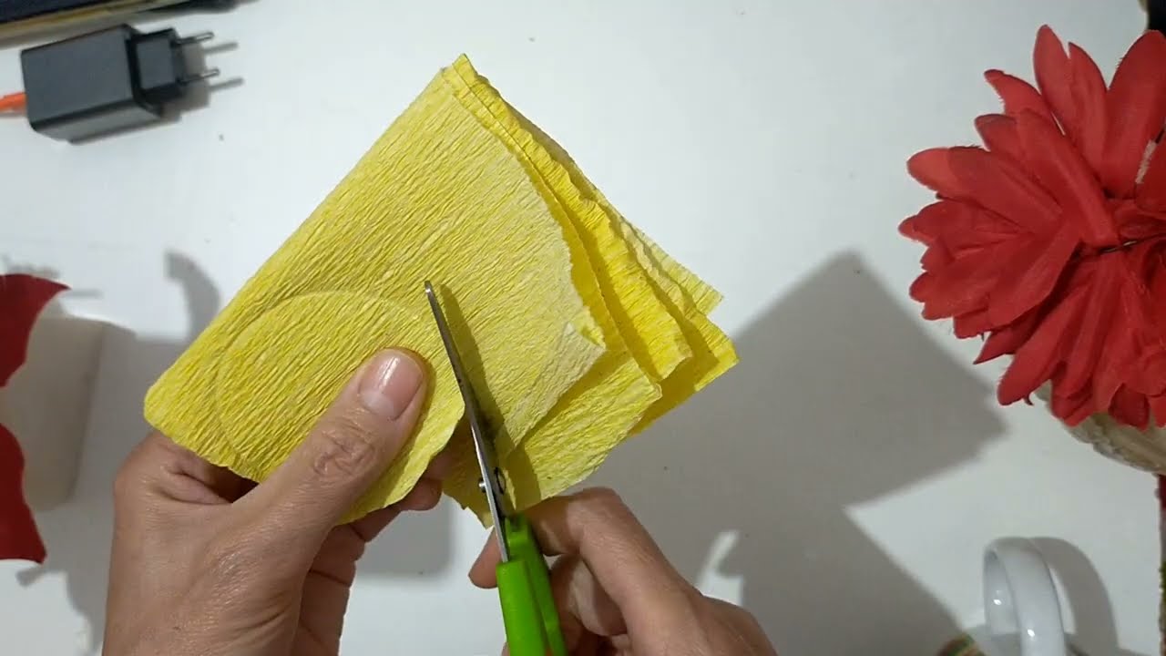 Como hacer flores paso a paso |how to make flower |amazing flower making|كيفية صنع وردة #diy #reels 