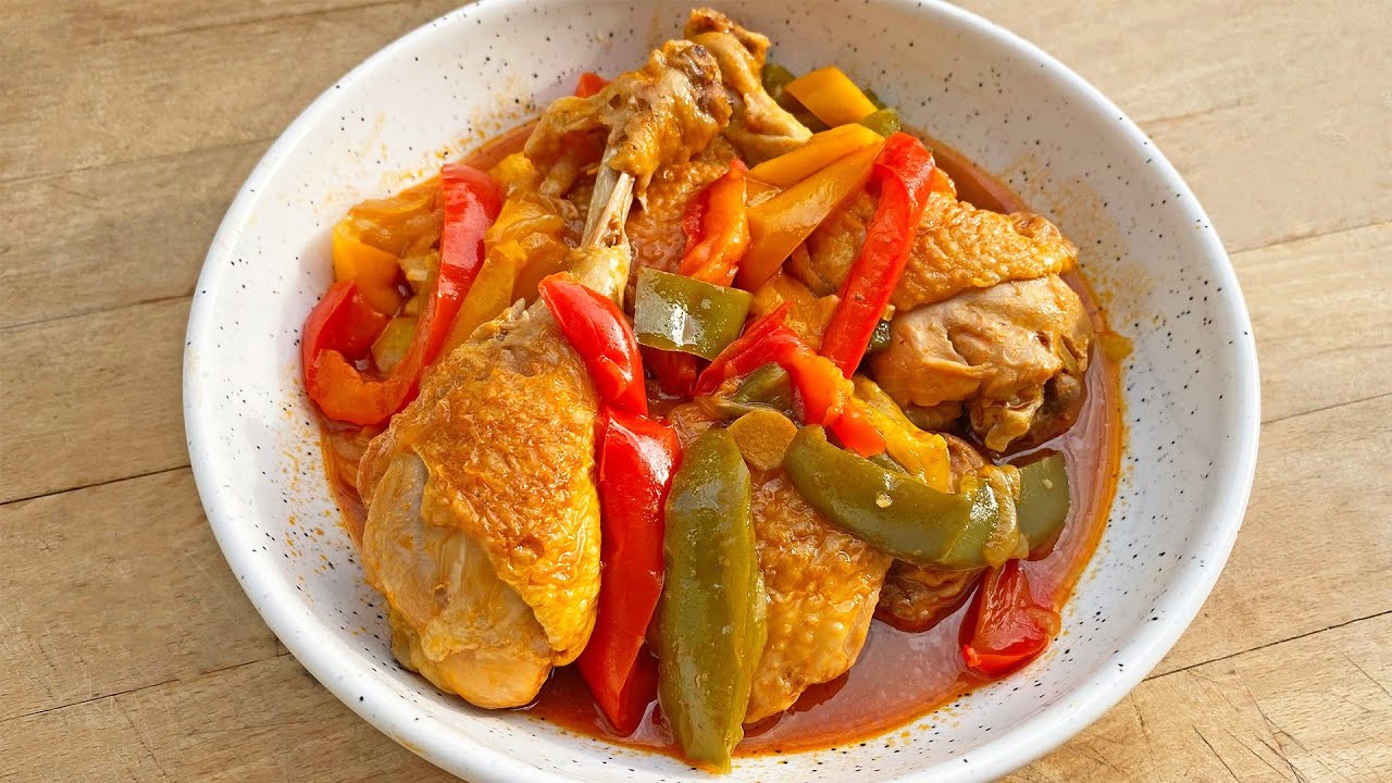 Poulet basquaise - Recette fran&ccedil;aise traditionnelle !