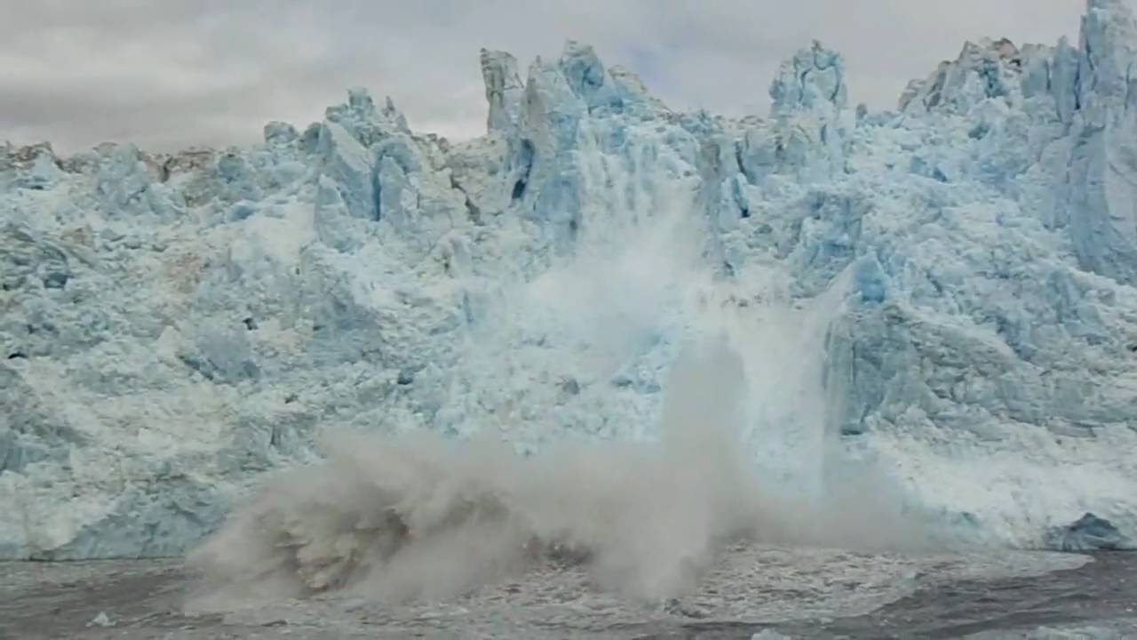 Massive Chunk of Hubbard Glacier Breaks Off!