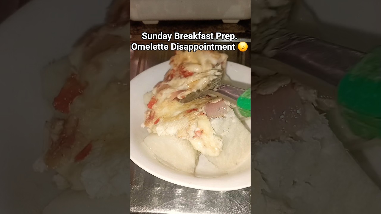 Yam and Egg For Breakfast on Sunday 