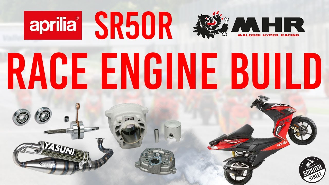 Unlock The RACING Power of Your Aprilia SR50R: In-Depth MHR Team Engine Build