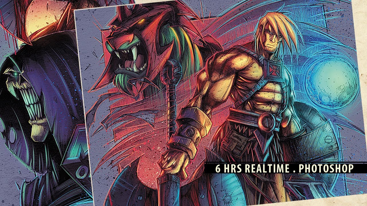 Masters of the Universe Speedpaint 10min