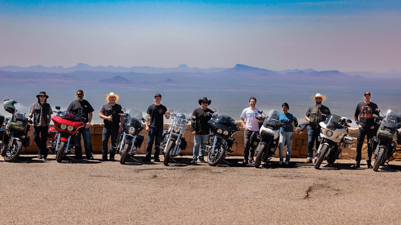 The South Rim on a Harley-Davidson - A Road Trip Documentary
