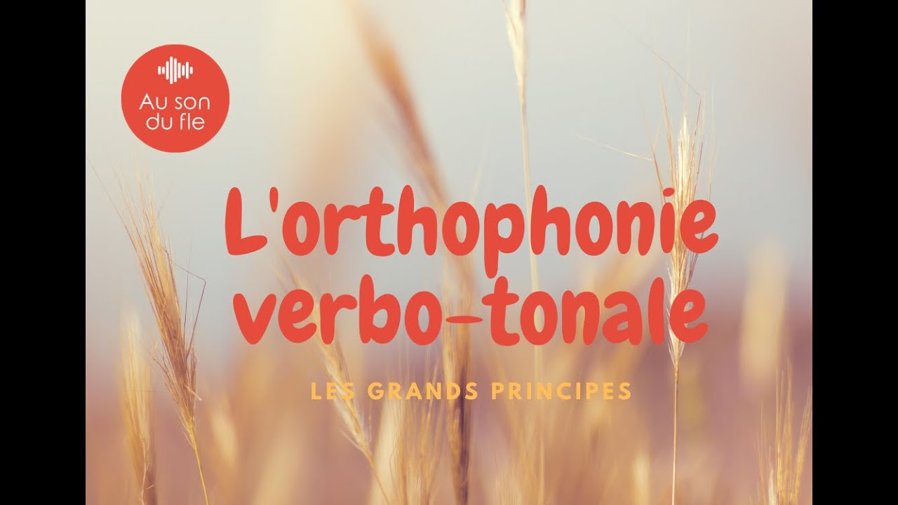 L'orthophonie verbo-tonale, principes de base