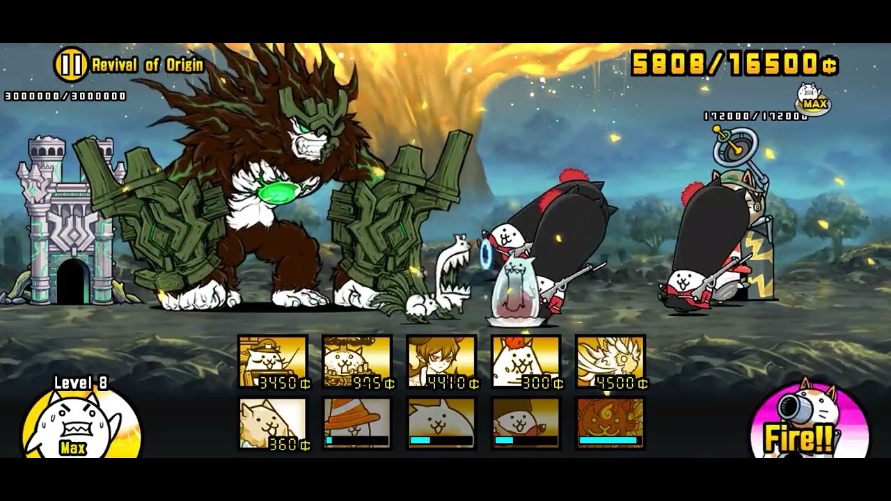 Sacred Forest/Revival of Origin | Battle Cats