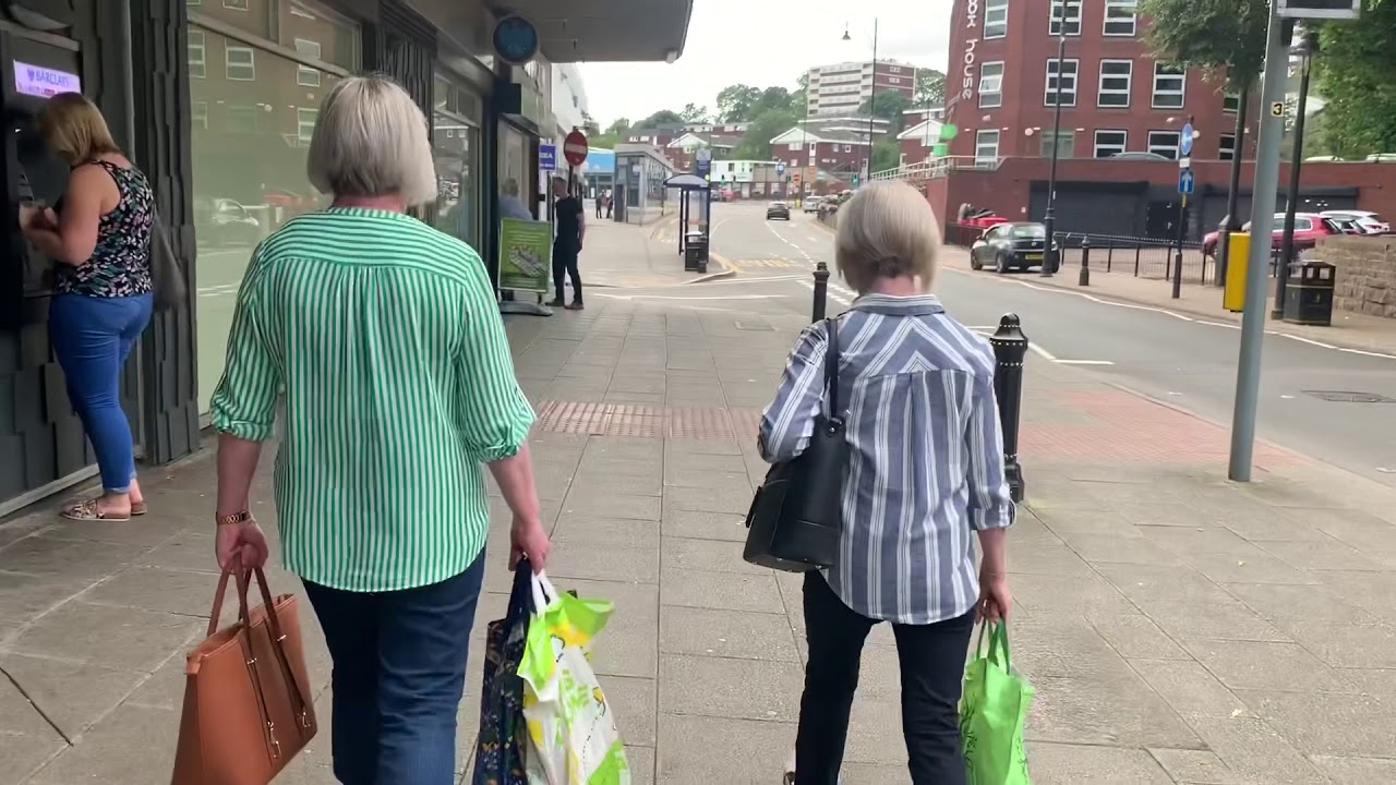 Halesowen town centre, United Kingdom.