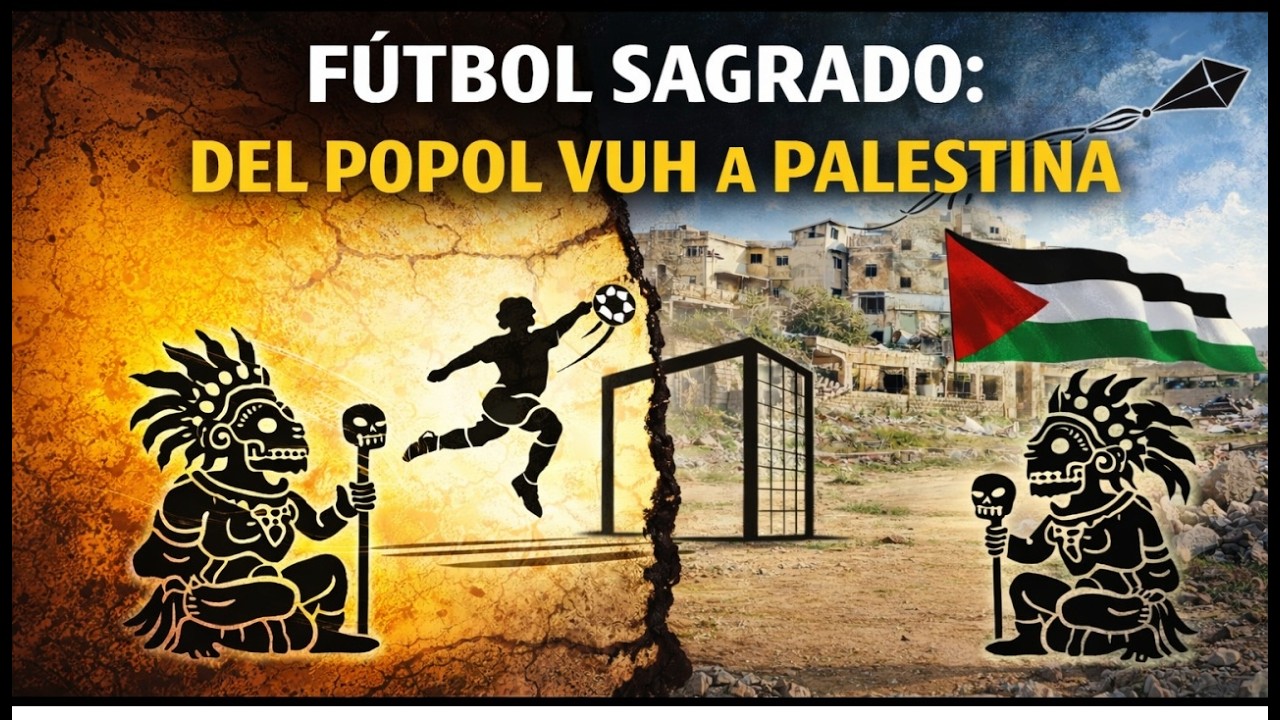 Fútbol sagrado: del Popol Vuh a Palestina — Ensayo audiovisual