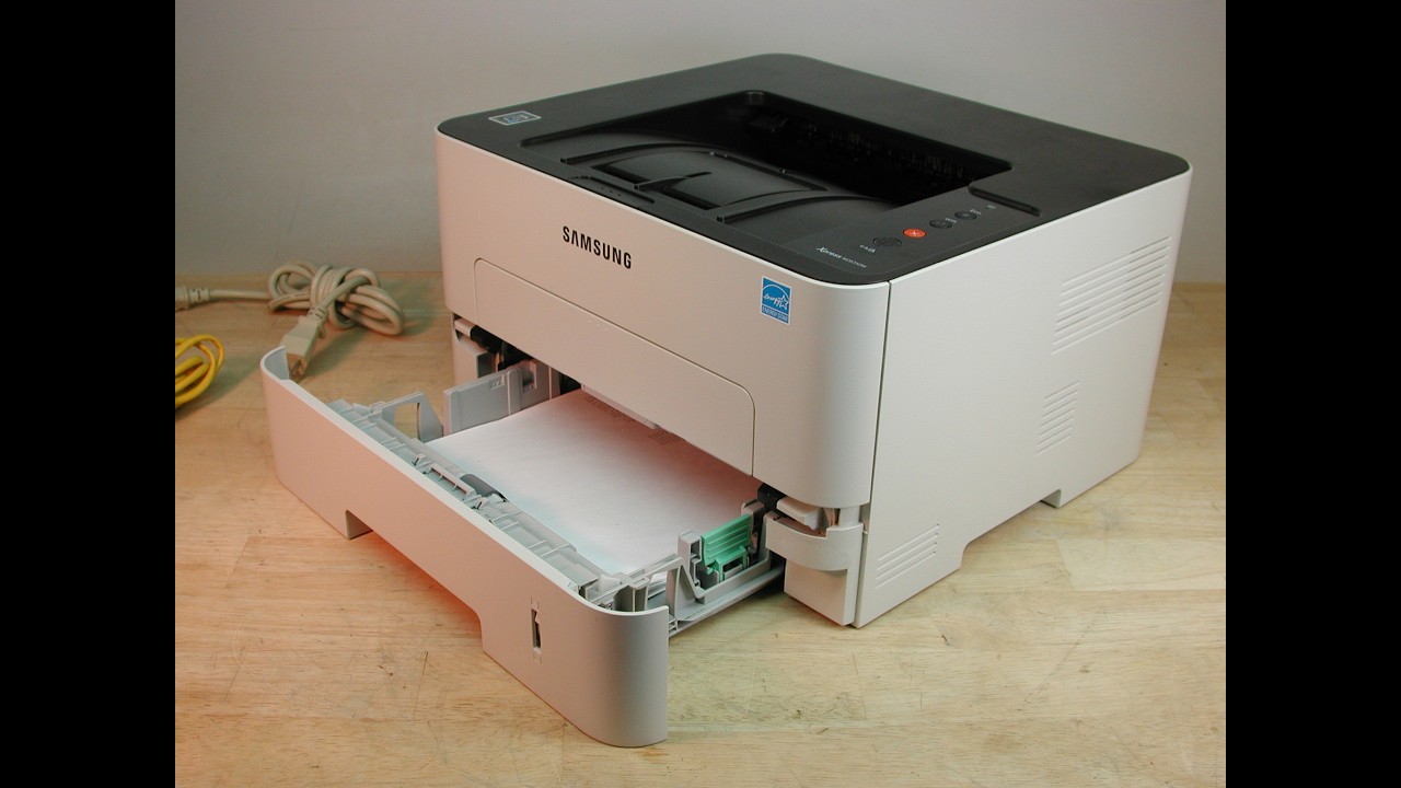 Demo video of Samsung 2835DW duplex laser printer for sale on EdsGoodStuff.com