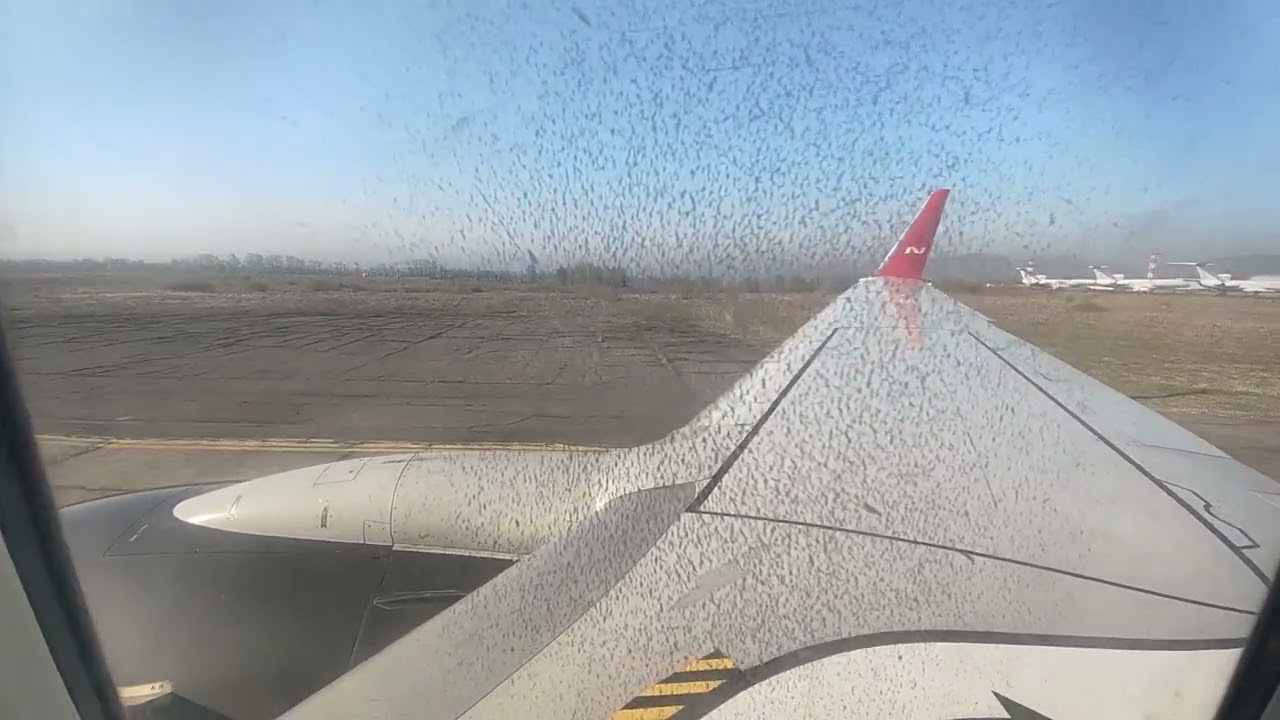 Nordwind Airlines N4762 Новокузнецк Спиченково NOZ   Санкт Петербург Пулково LED  Часть 1