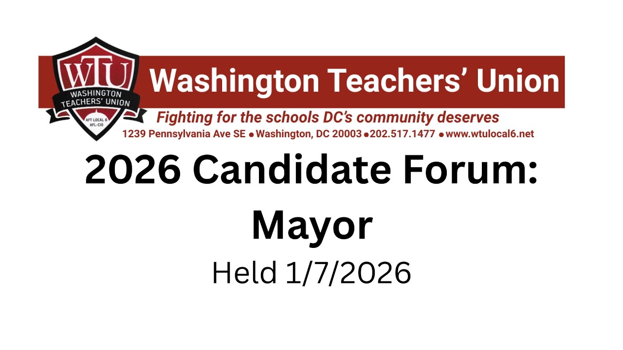 WTU Candidate Forum: Mayor 2026