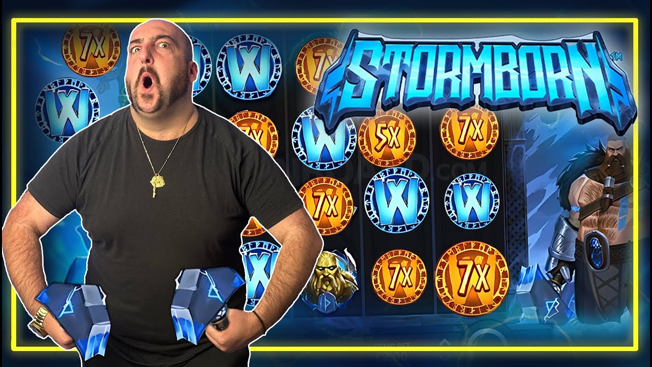 Max Win: 15,000x!!! Stormborn by Hacksaw Gaming - NEW SLOT