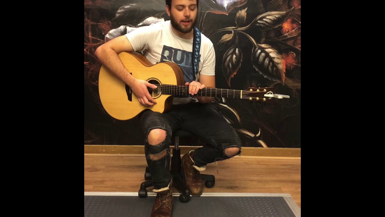 Amazing acoustic cover Zombie by Michael Upton