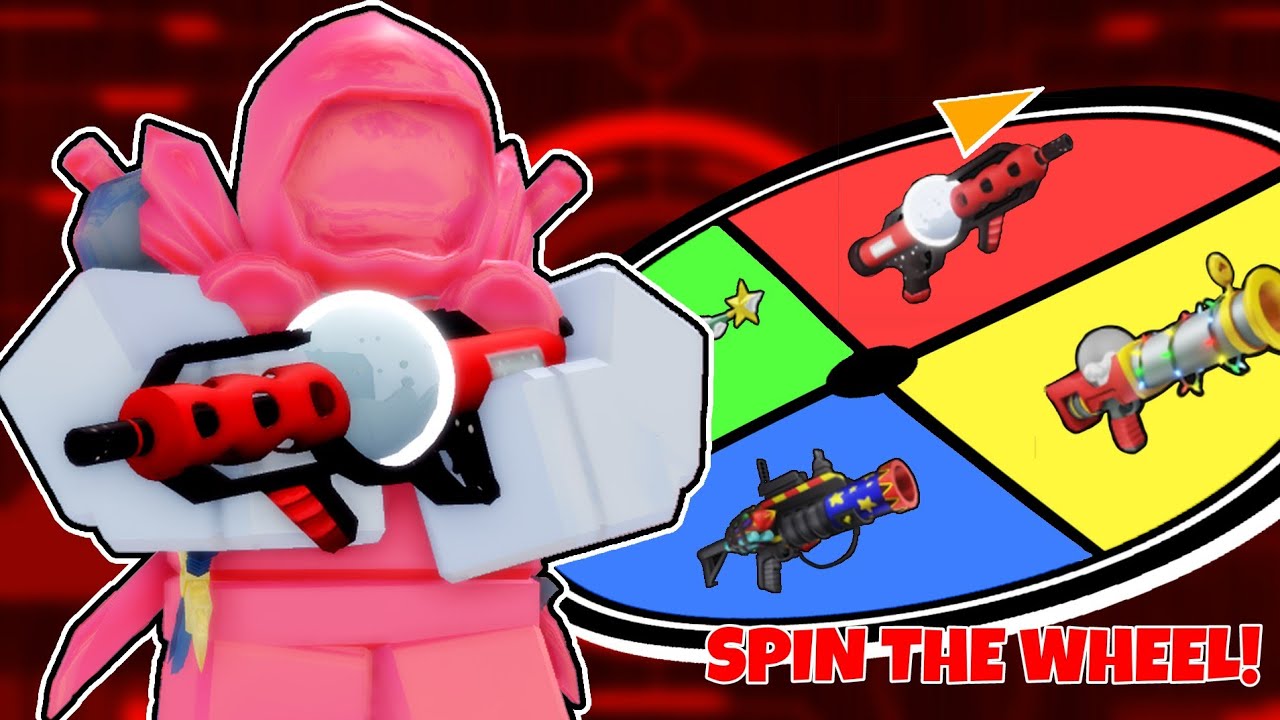 FLAG WARS, BUT THE WHEEL OF WEAPONS DECIDE WHAT WEAPON SHOULD I USE