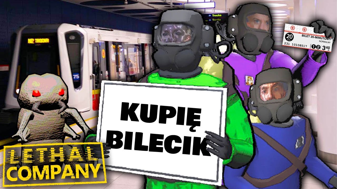 Trafiliśmy do WARSZAWSKIEGO METRA w LETHAL COMPANY! 🔥