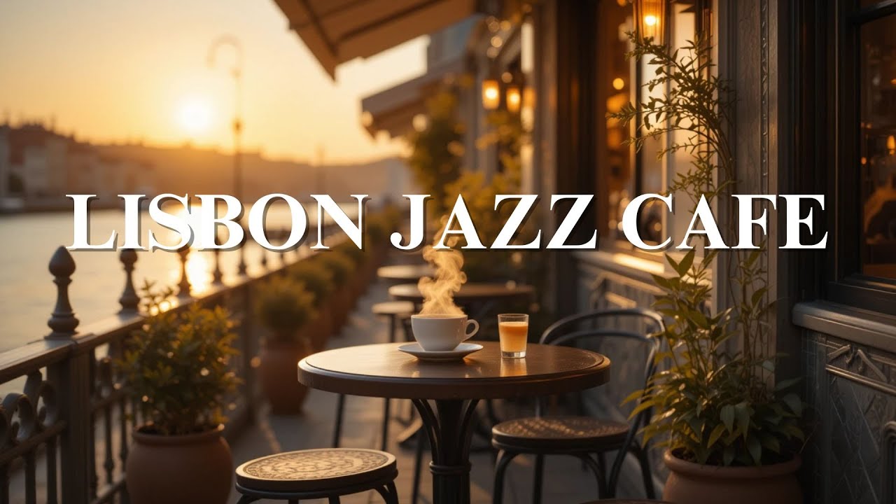 Lisbon Lights 🌉 Jazz Relaxing Music on Cafe &ndash; Portuguese Cafe Soul