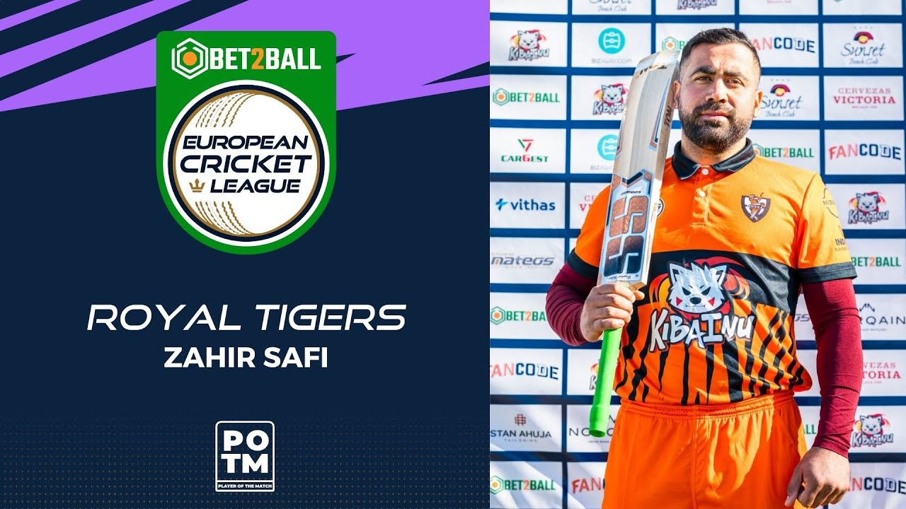 POTM: Z.Safi - ROT vs GRI | Highlights | Bet2Ball European Cricket League Day 4, Group B | ECL22