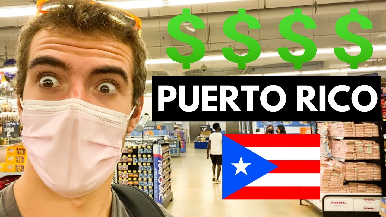 COST OF LIVING in PUERTO RICO for 1 MONTH!