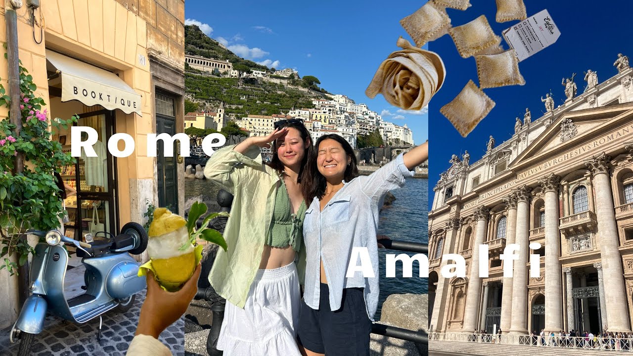 Travel Jnrl | Pasta making, day trip to Amalfi Coast, visiting peter!