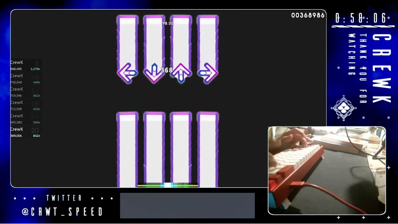 【osu!mania】Spin Eternally 95.42%